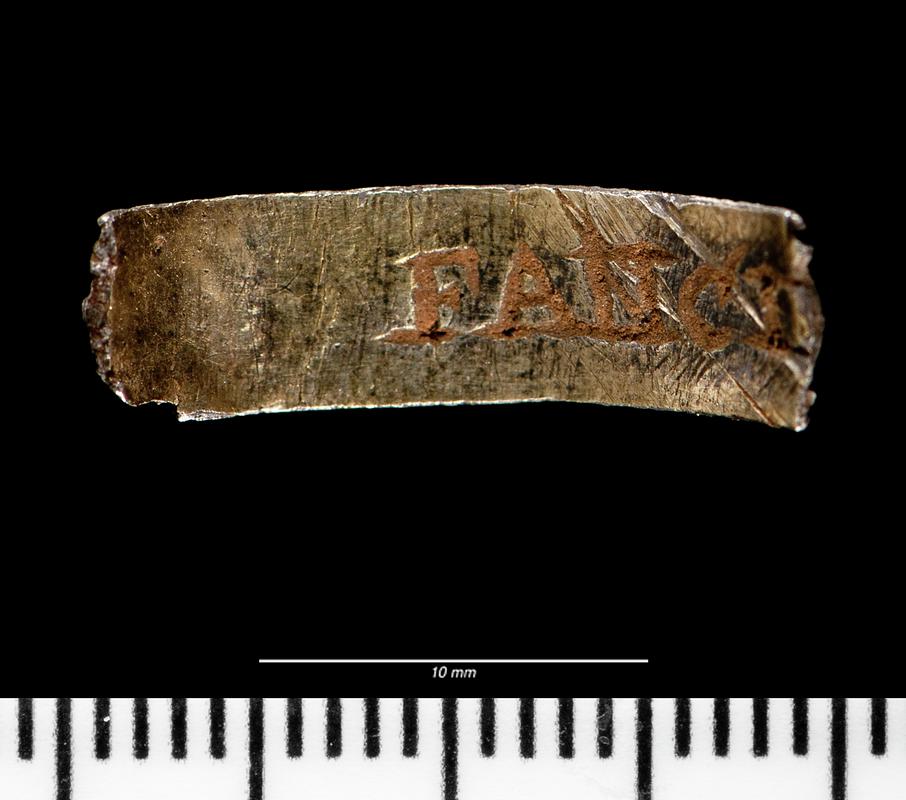 Post-medieval silver gilt finger ring