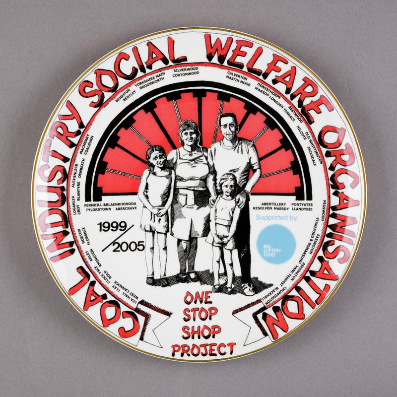 Coal Industry Social Welfare Organisation, plate