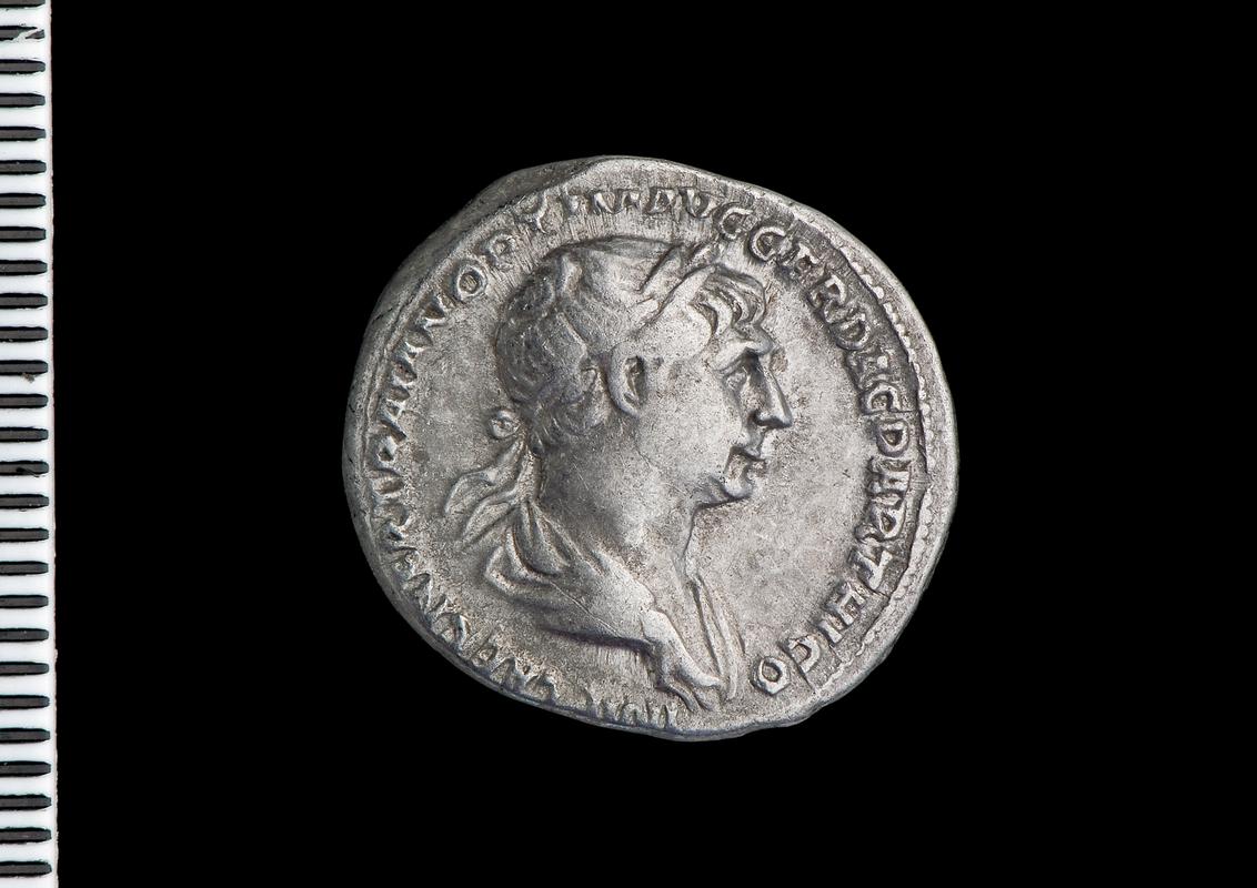 silver denarius (obv.)