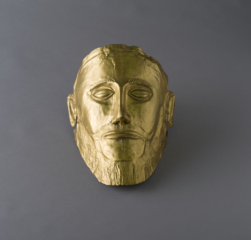 Mycenean gold mask (Replica)
