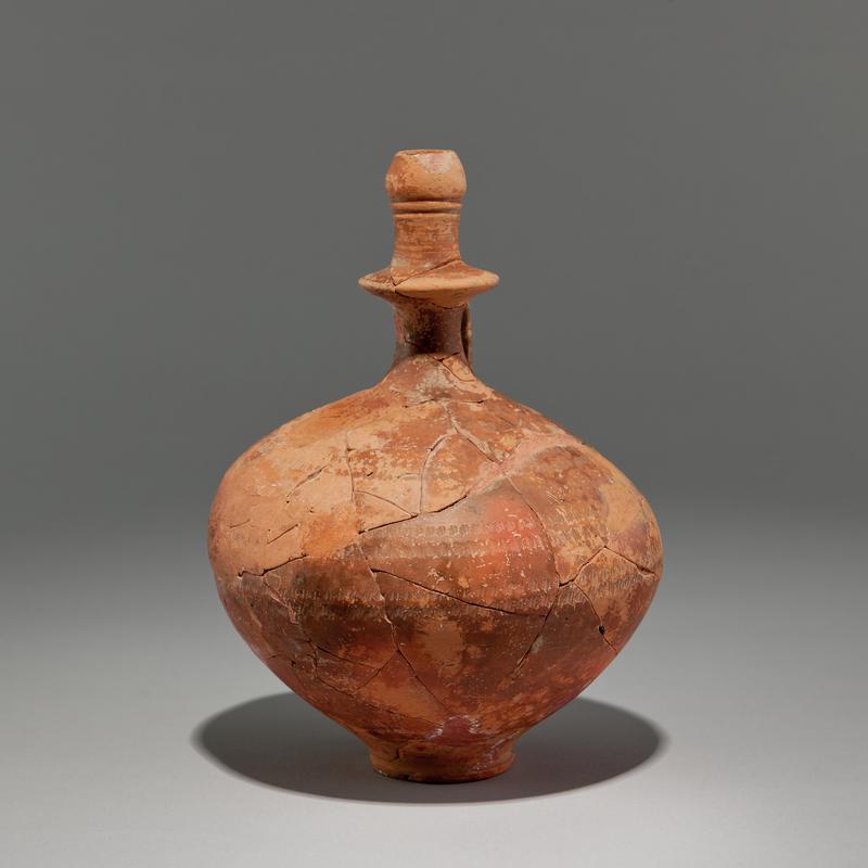 Roman pottery flagon