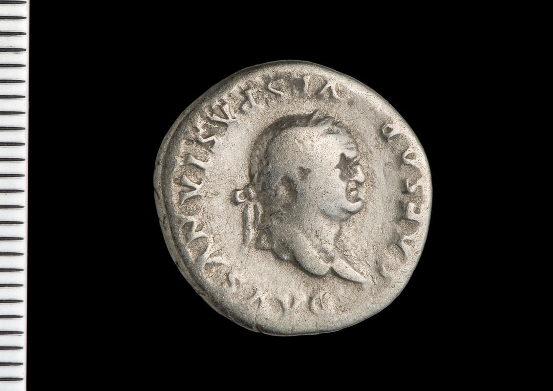 silver denarius (obv.)