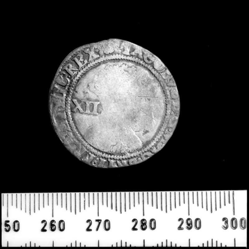 Tregwynt Hoard - James I silver shilling