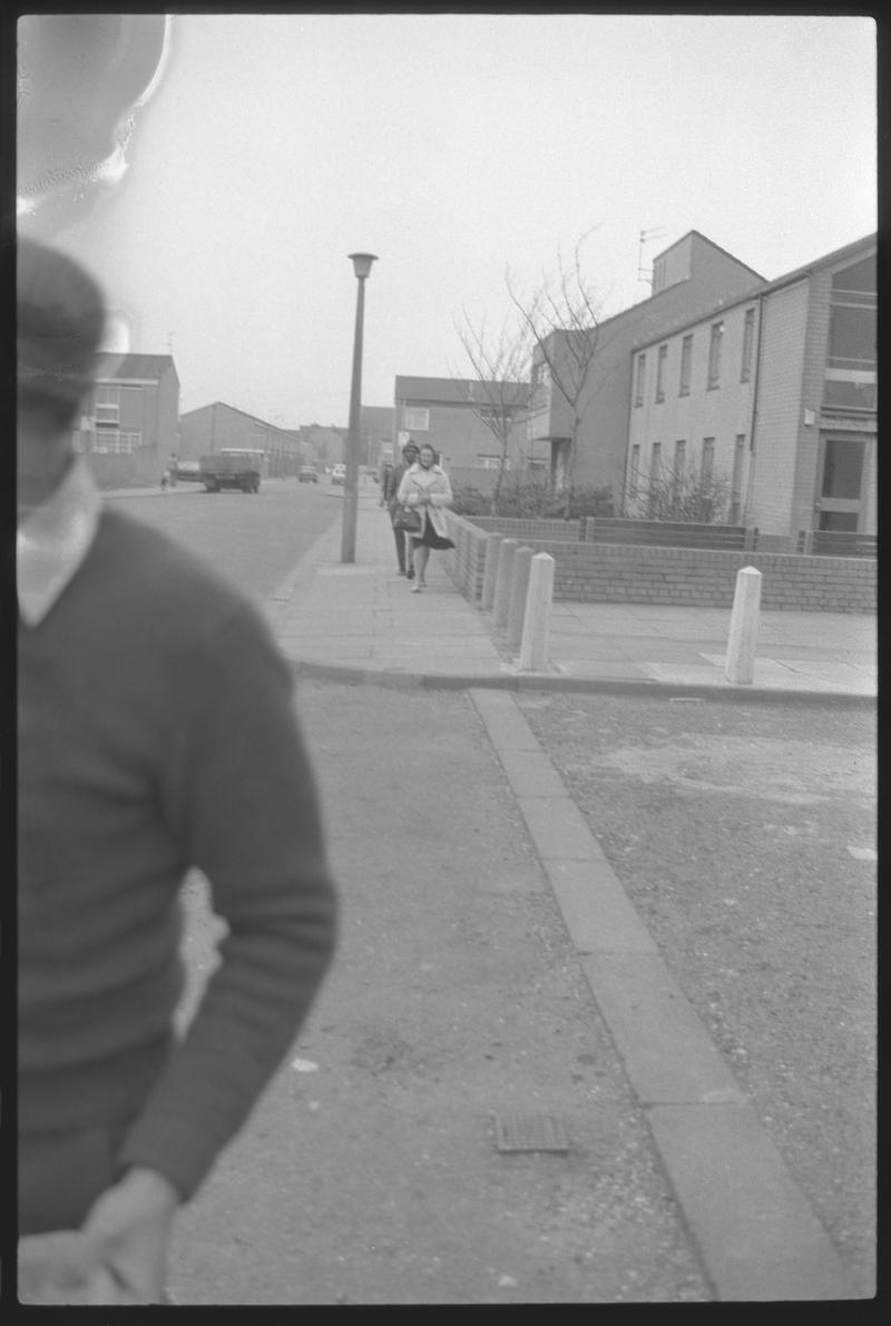 Street view of Loudoun Square, Butetown.