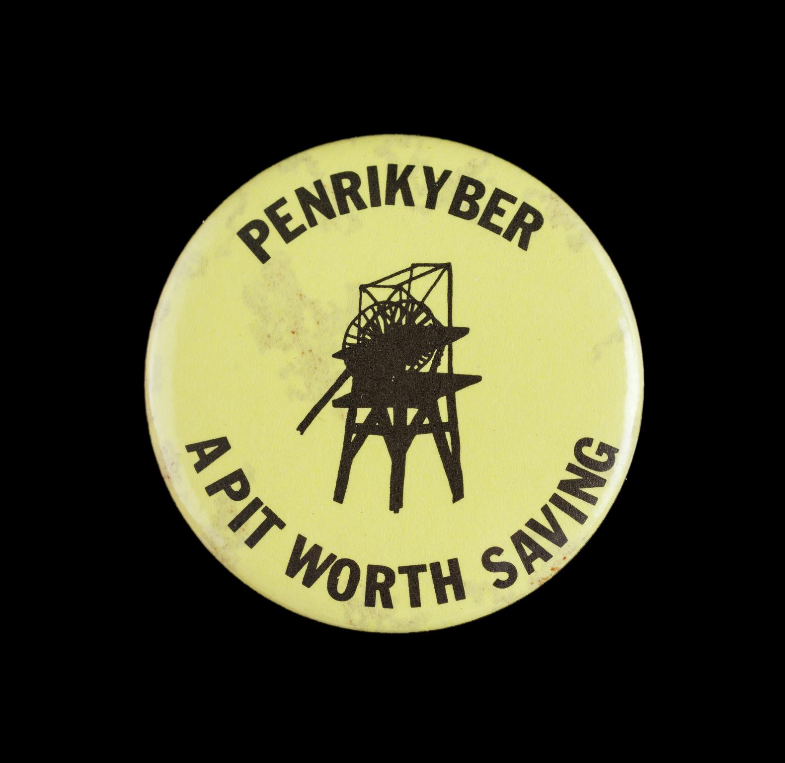 Penrikyber A Pit Worth Saving, badge