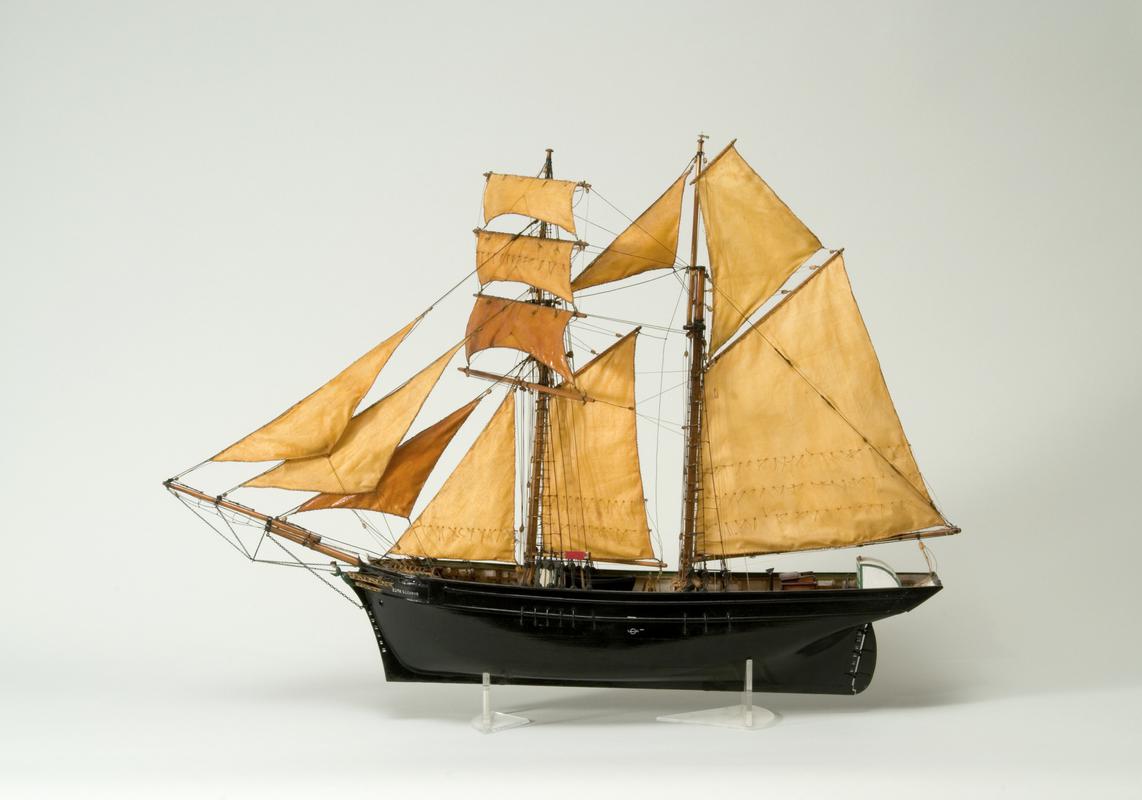EDITH ELEANOR, full hull ship model