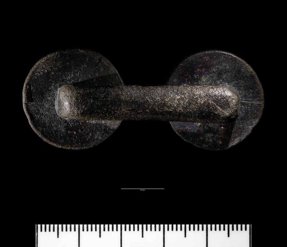 Medieval / Post-Medieval tin alloy dress fastener