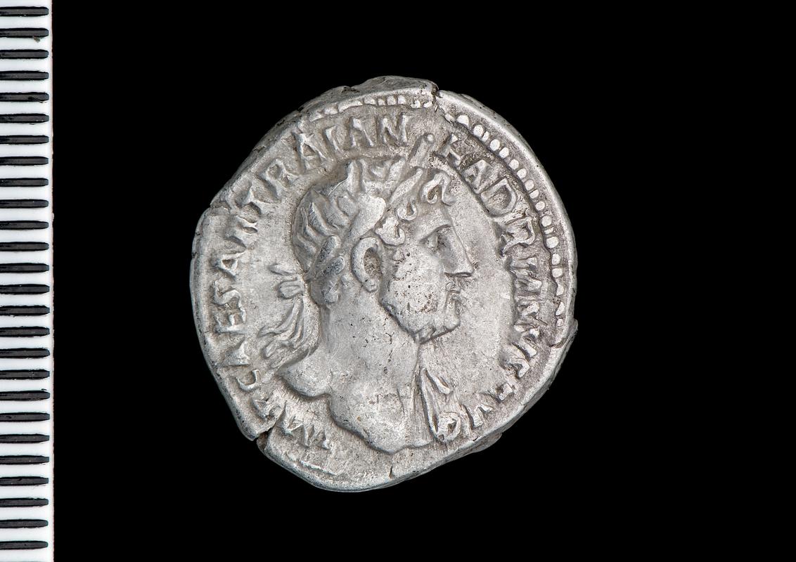 silver denarius (obv.)