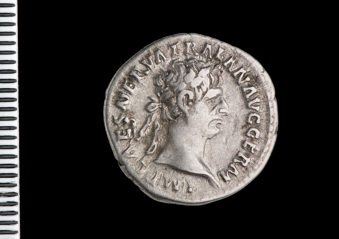 silver denarius (obv.)