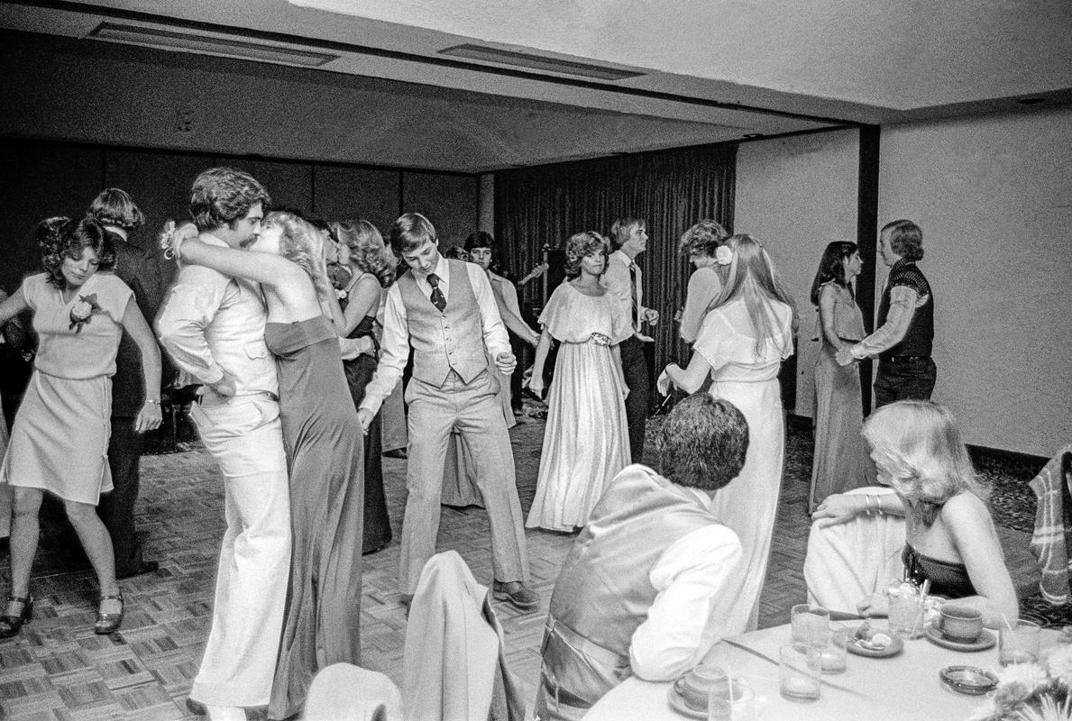 USA. ARIZONA. Tempe. Fraternity Dance ASU. Lambda Chi Alpha. 1979.