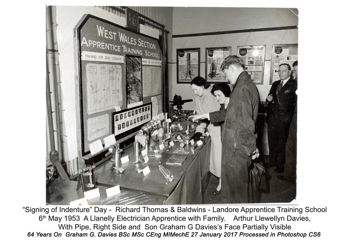 Machynys foundry, photograph