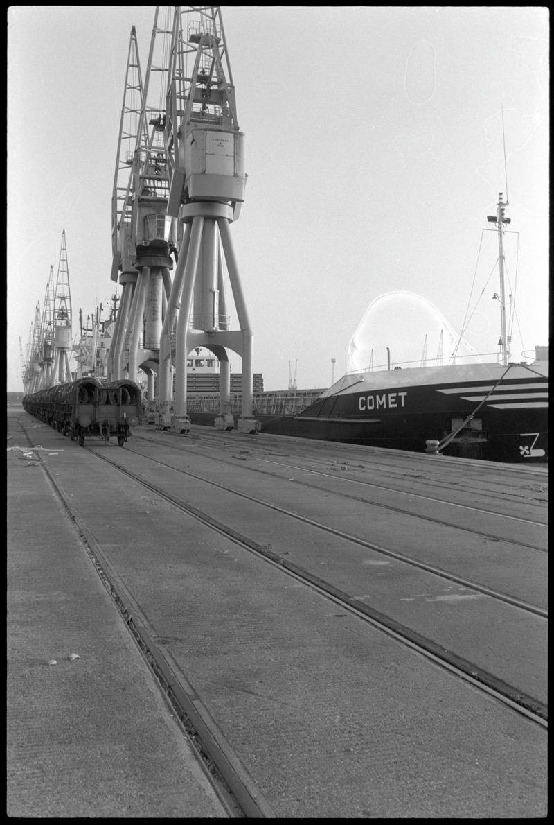 Cardiff Docks, negative