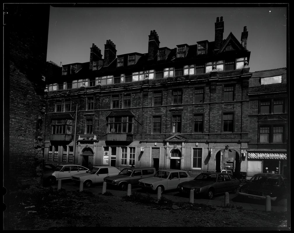 Dowlais Chambers (Bay Chambers) built on the former site of the Dowlais Inn, West Bute Street, Butetown.