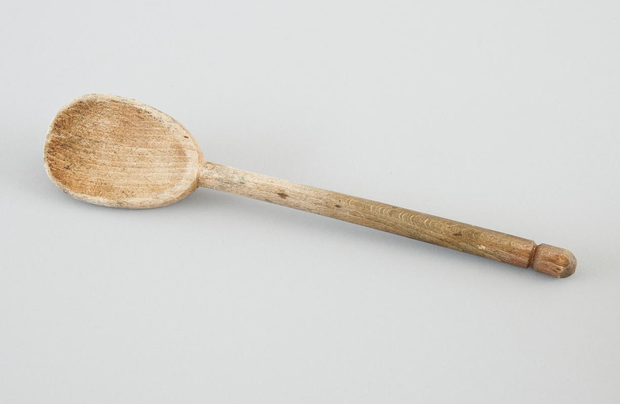 Wooden spoon.