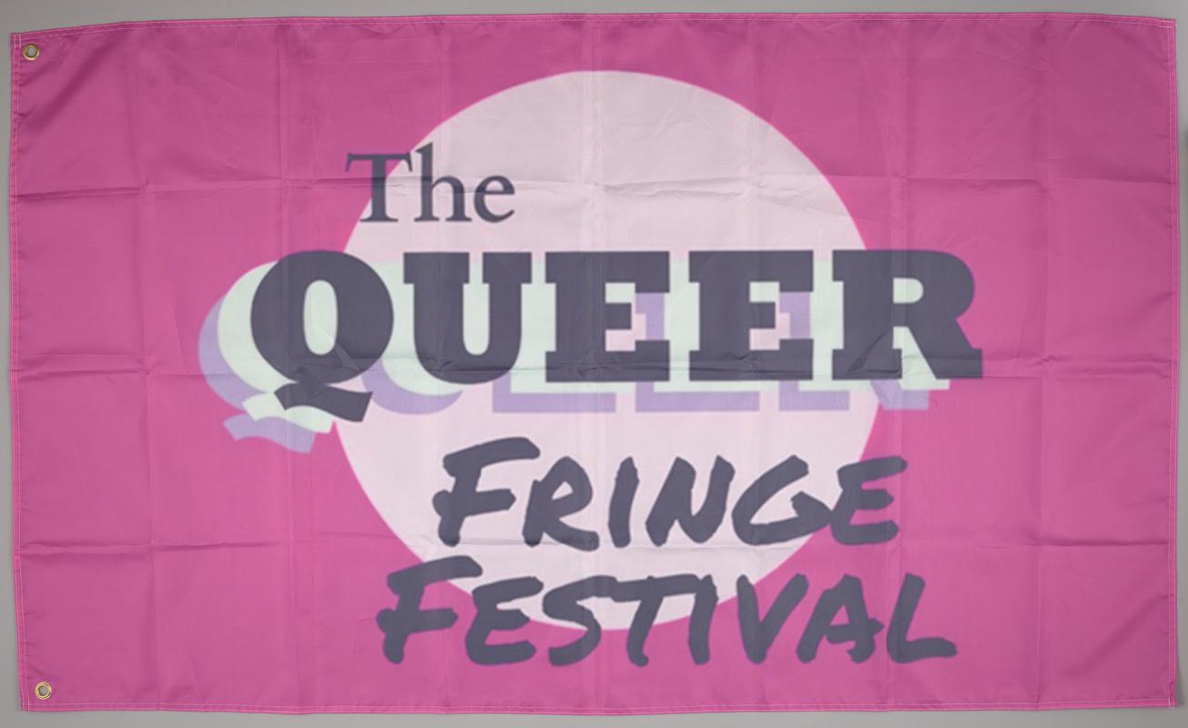 Queer Fringe Festival flag