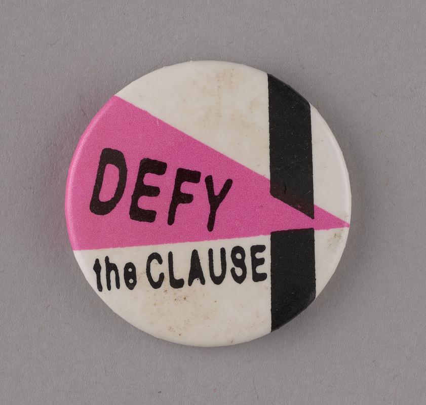 Protest badge