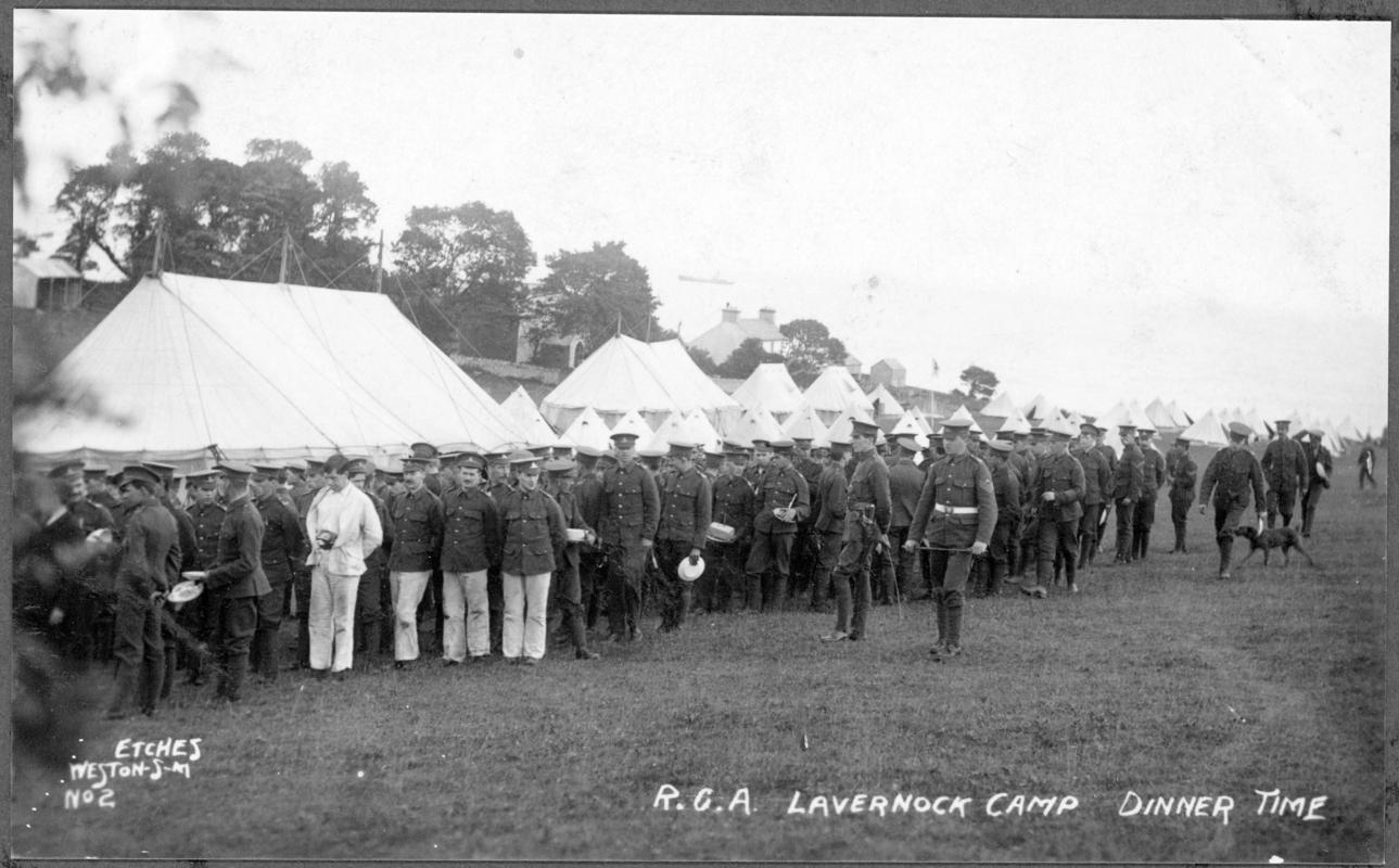 Royal Garrison Artillery Lavernock Camp