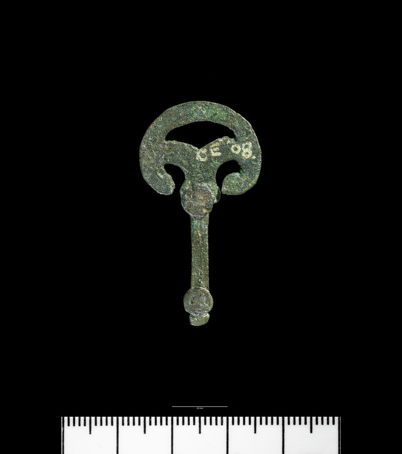 Roman copper alloy belt mount