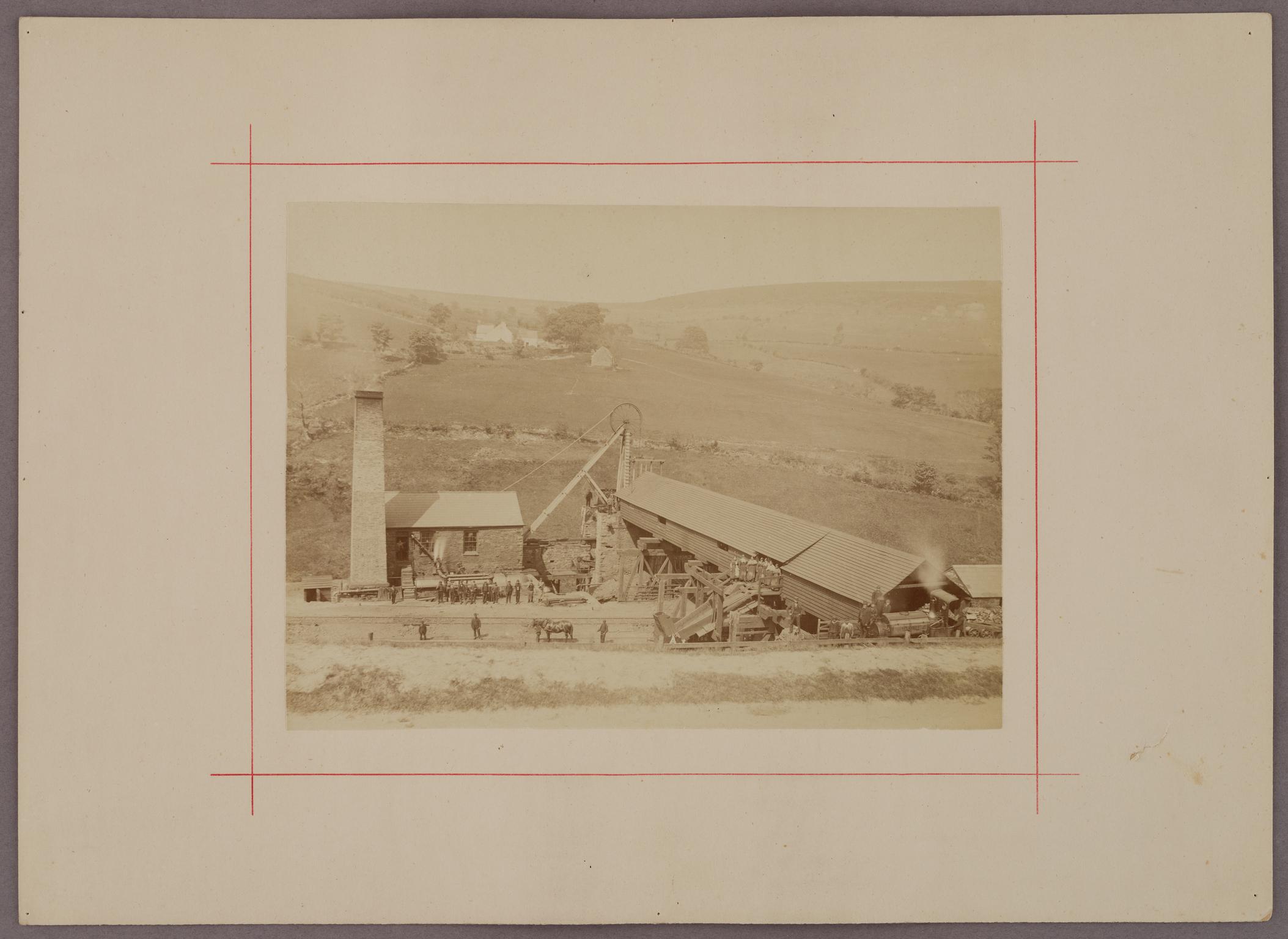 Cilhaul Colliery, photograph