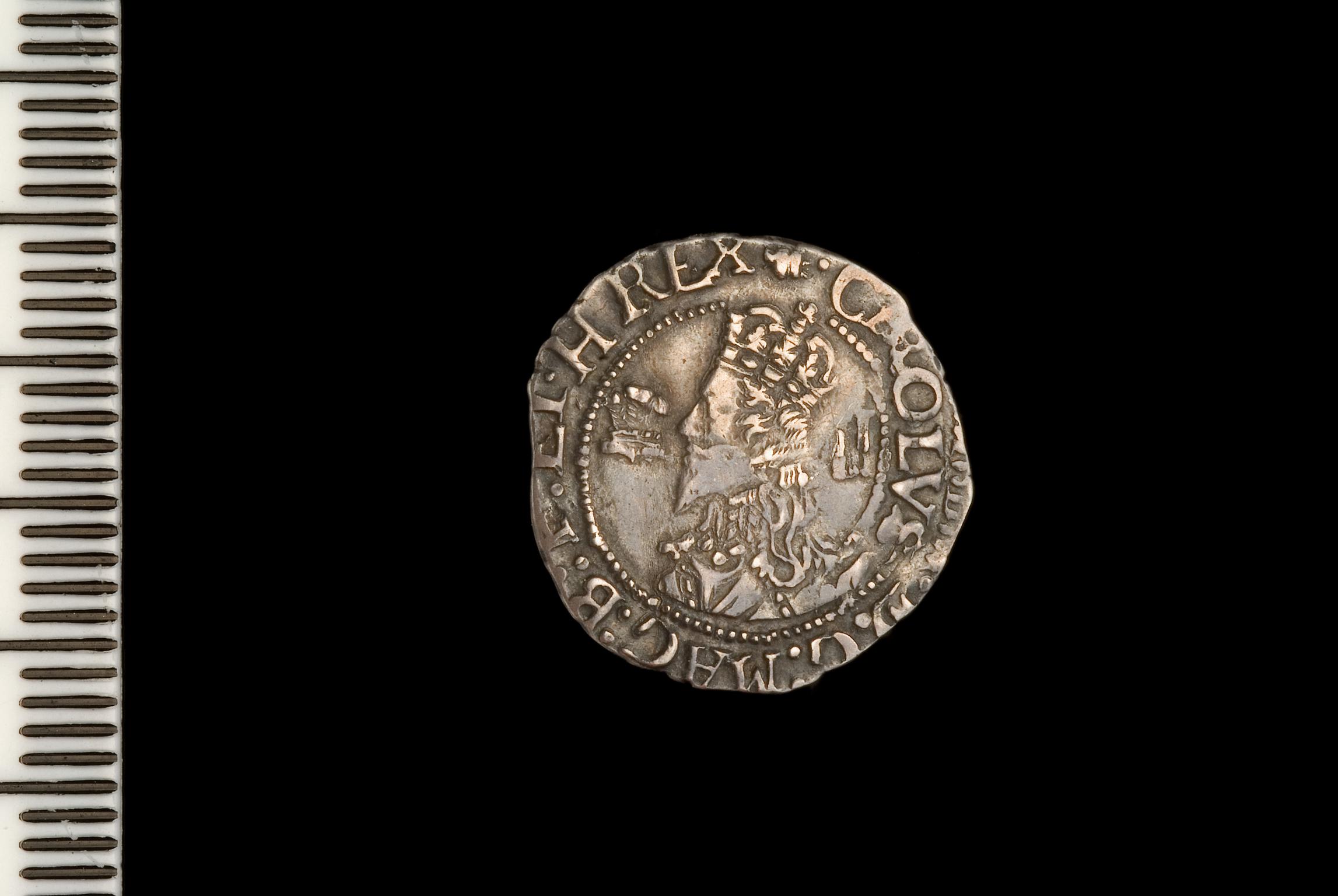 Charles I threepence
