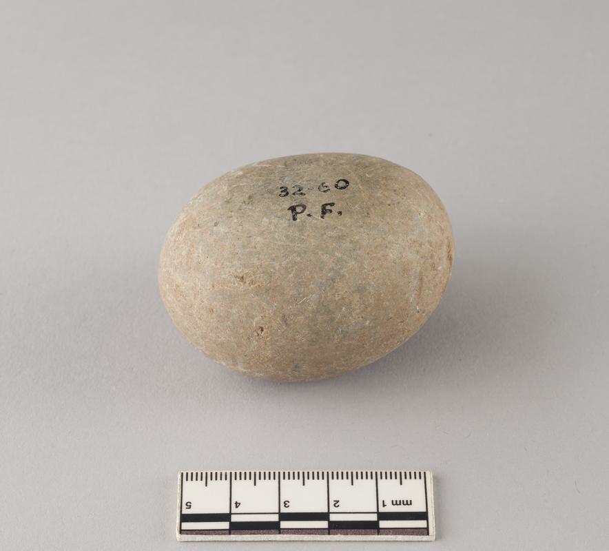 Roman stone ballista ball