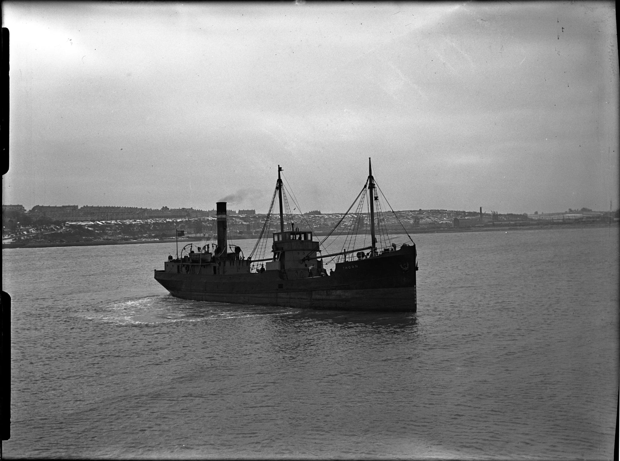 S.S. THORN, glass negative