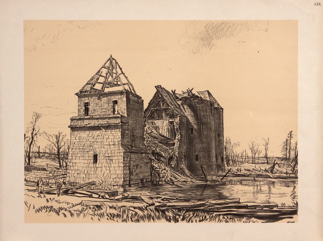 Chateau near Brie on the Somme