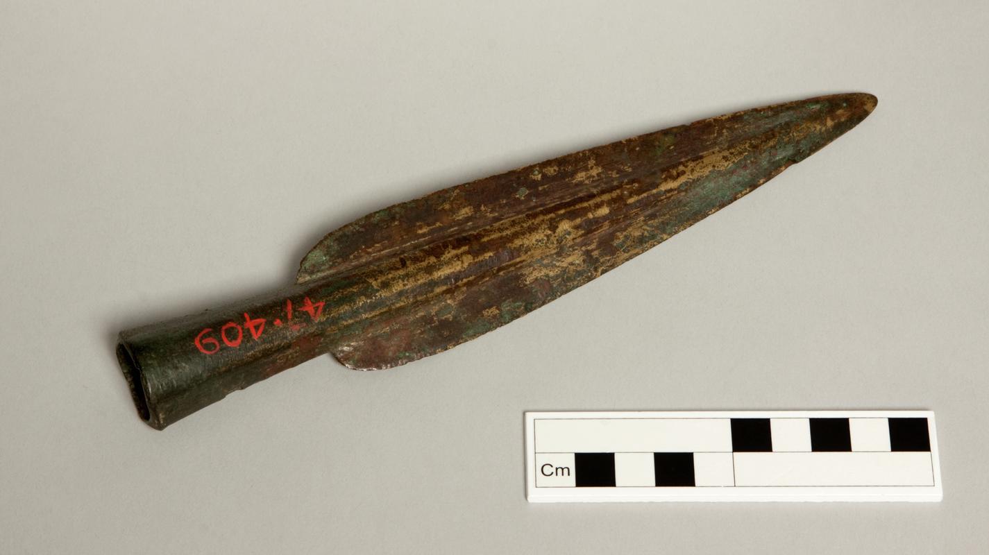 Greek copper alloy spearhead
