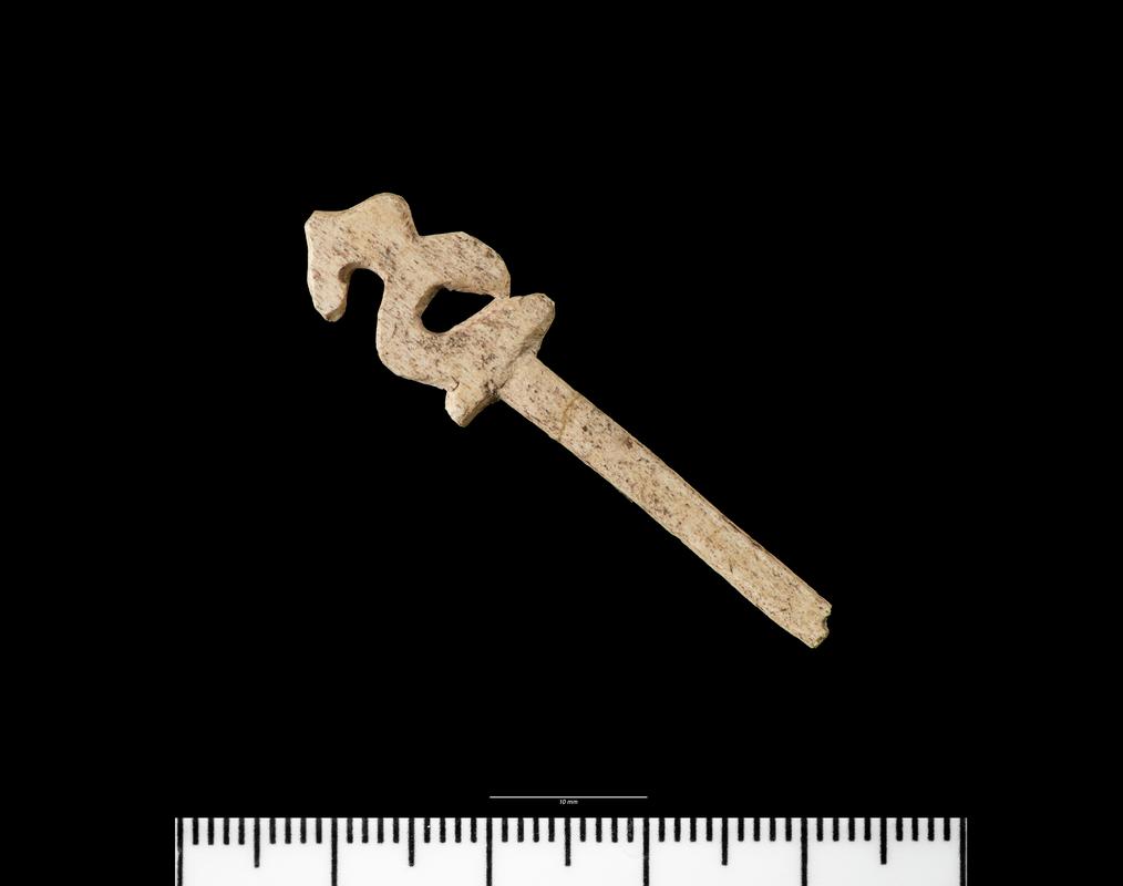 Early medieval bone pin