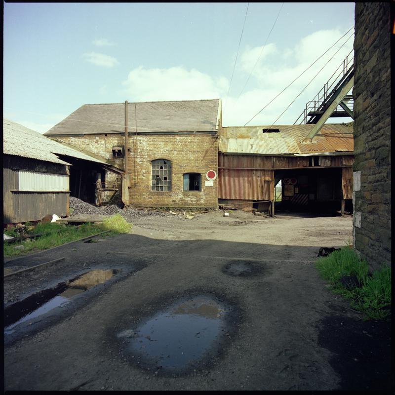 Morlais Colliery, film negative