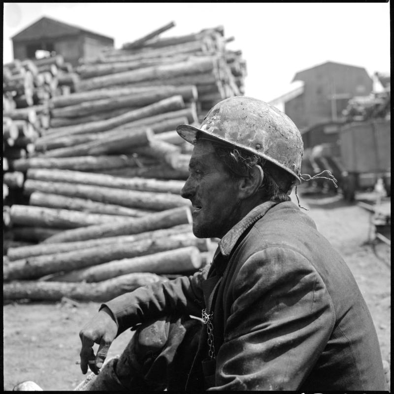 Big Pit Colliery, film negative
