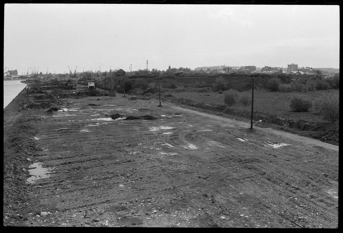 Bute East Dock, Cardiff, negative