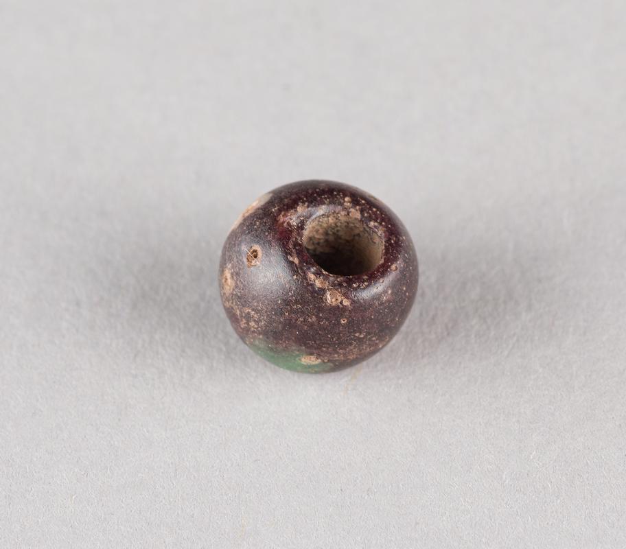 Roman glass globular bead