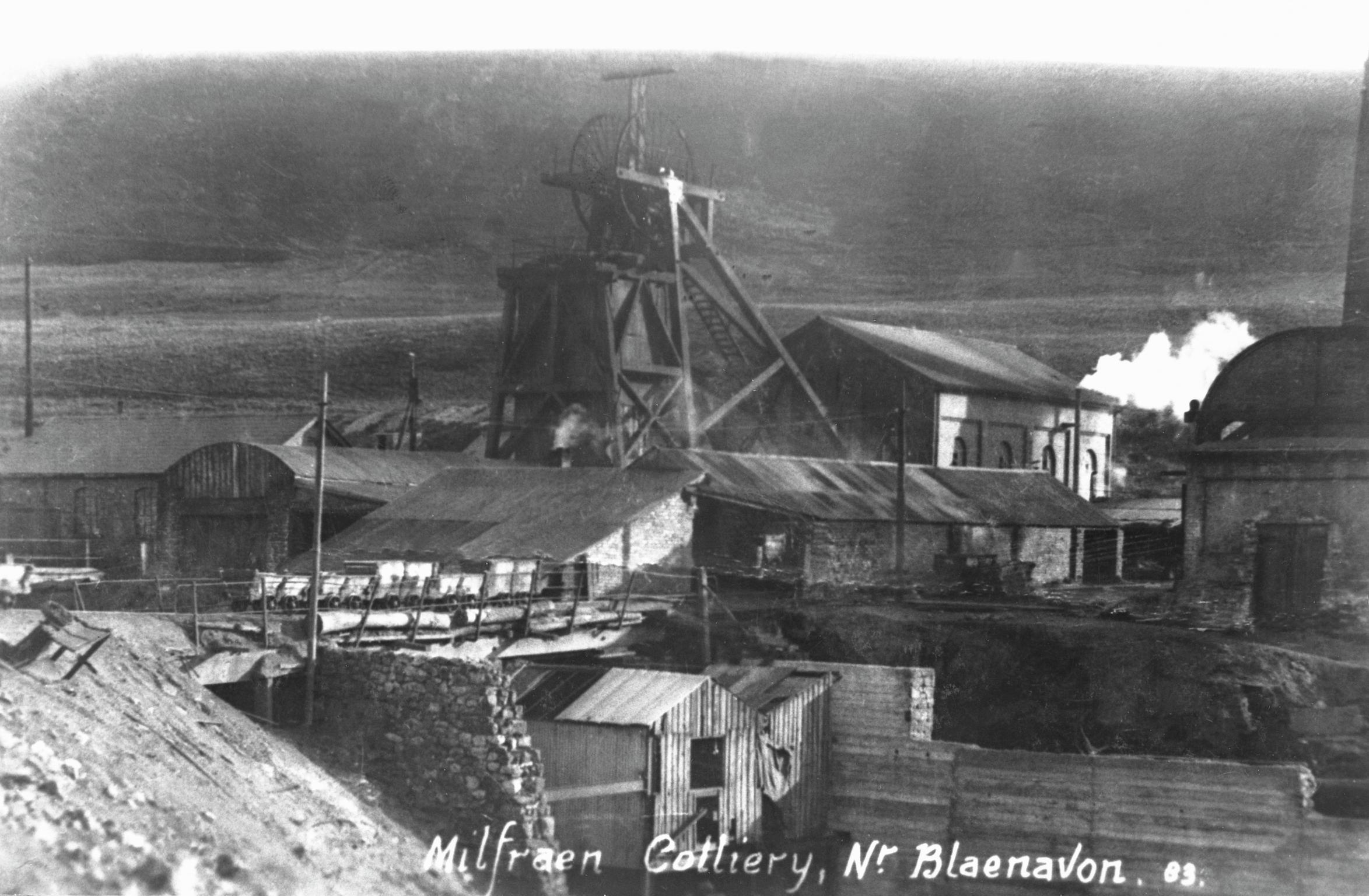 Milfraen Colliery Nr Blaenavon (photograph)
