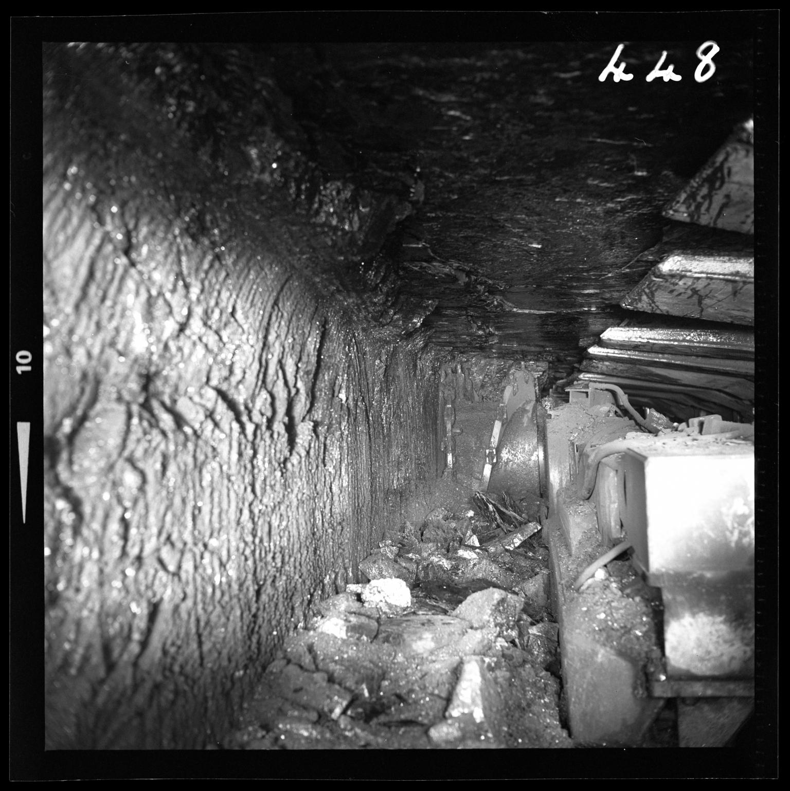 Garw Colliery, film negative