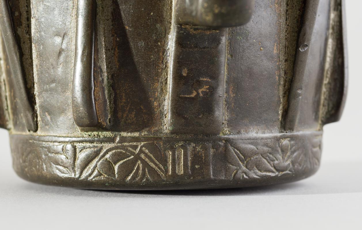 Medieval copper alloy mortar