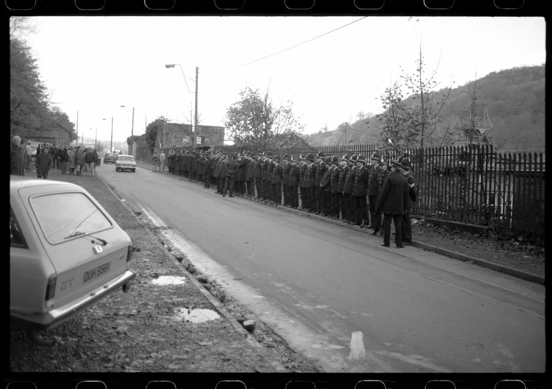 Celynen South Colliery, film negative