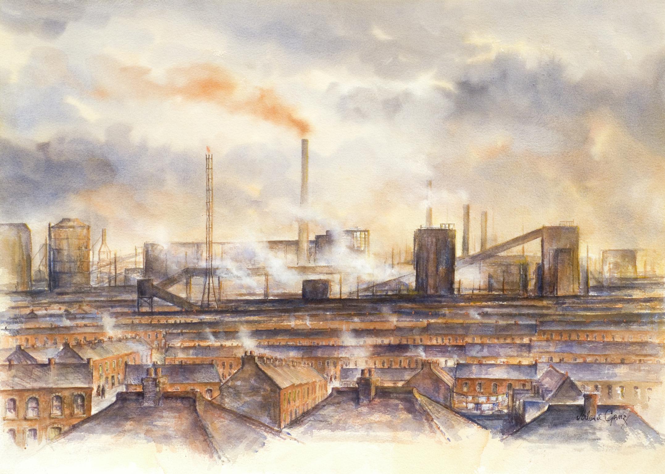 British Steel, Port Talbot (painting)
