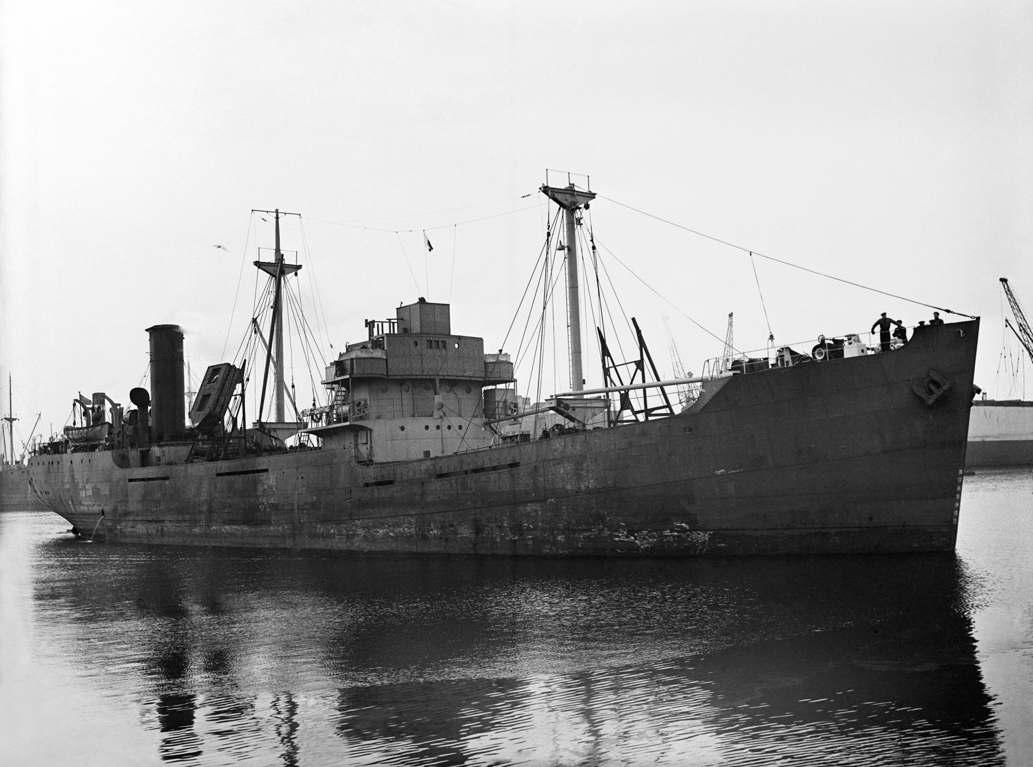 S.S. EMPIRE WAPPING, glass negative