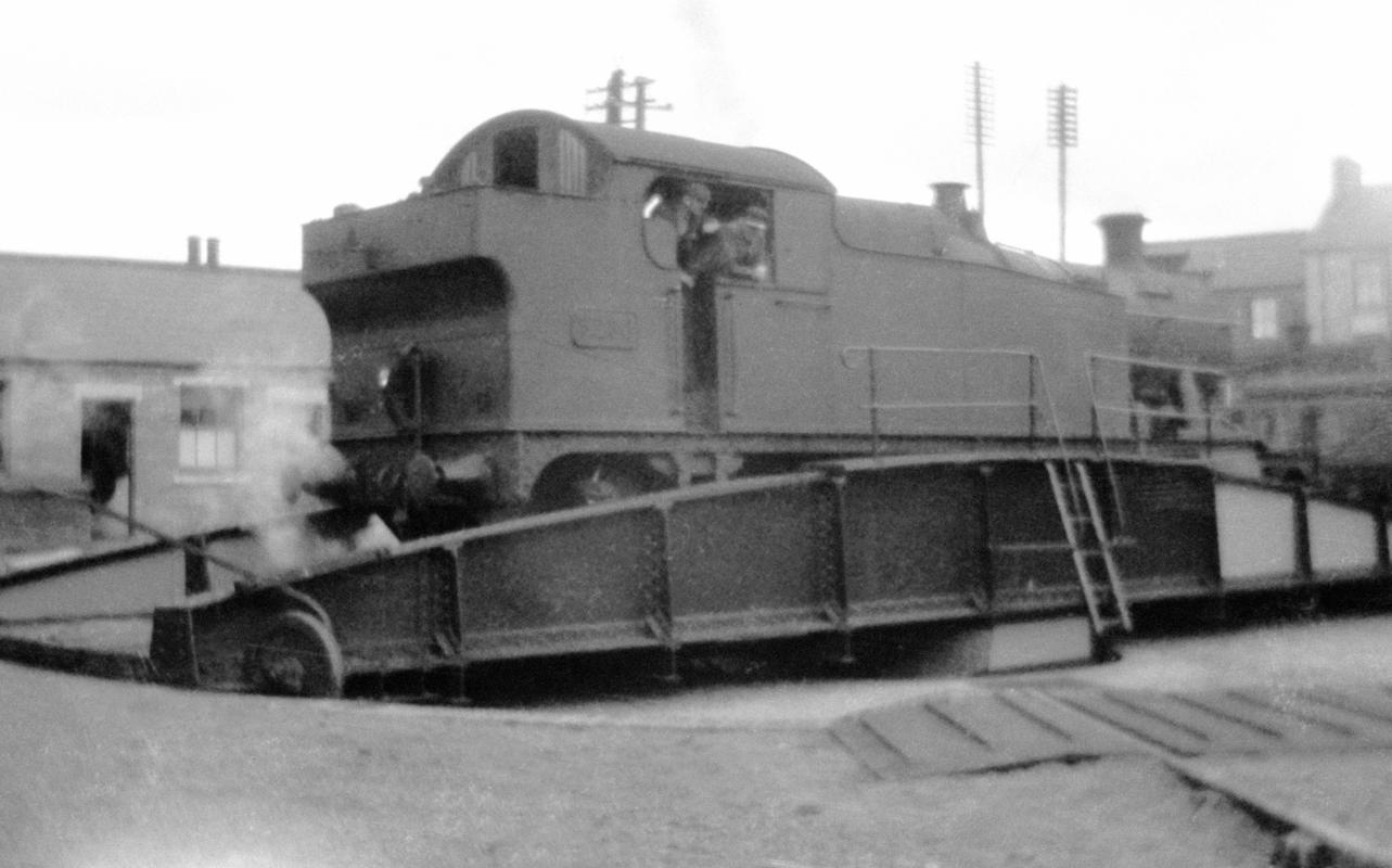 Merthyr locomotive yard re-construction