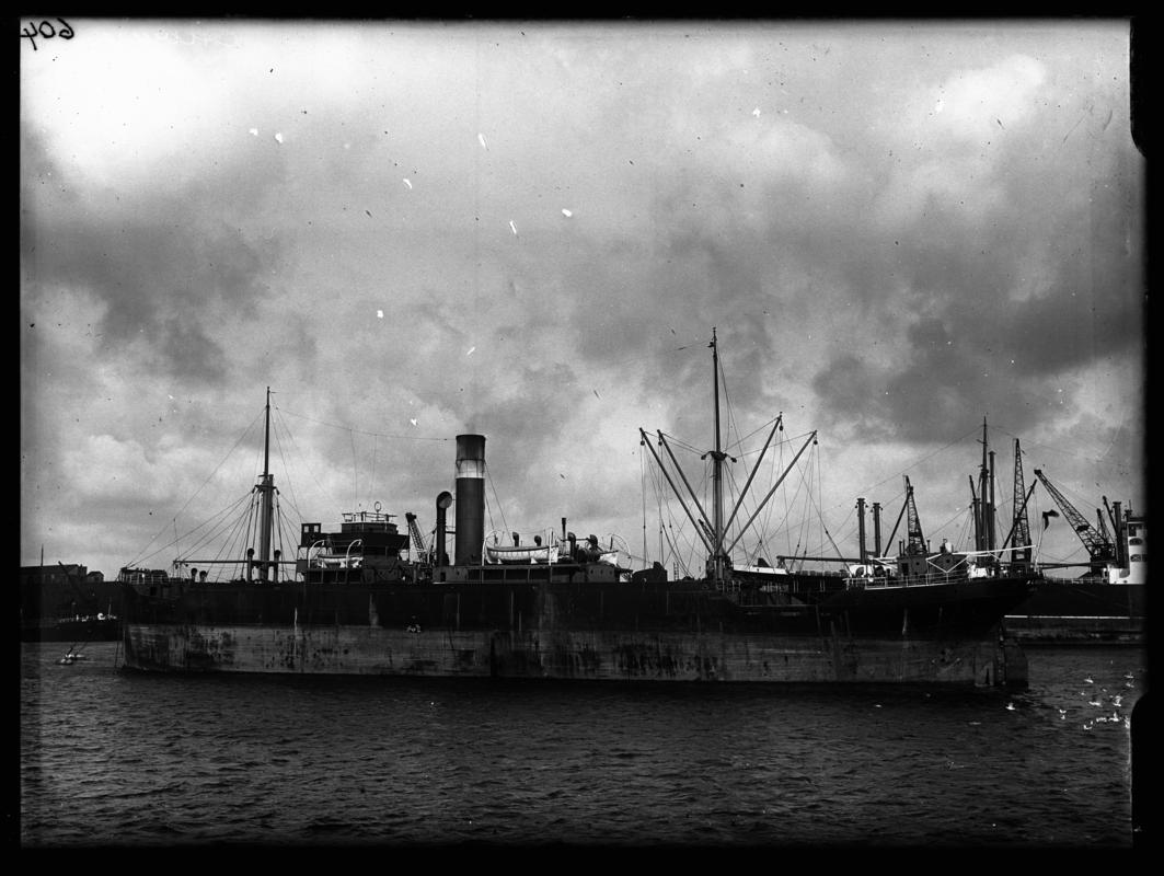 S.S. ALBUERA, glass negative
