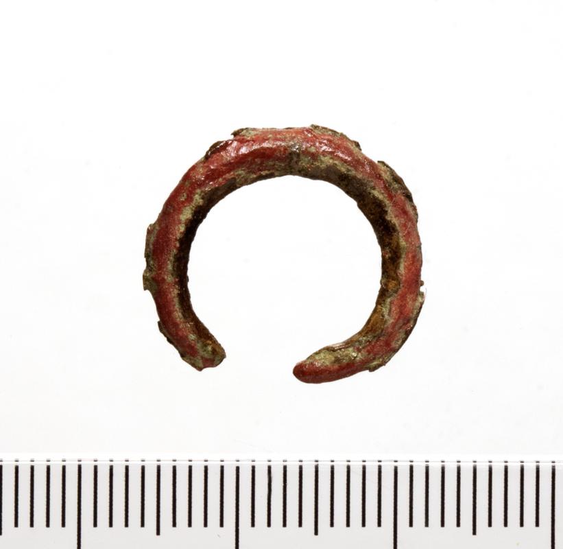 Early medieval copper alloy ring