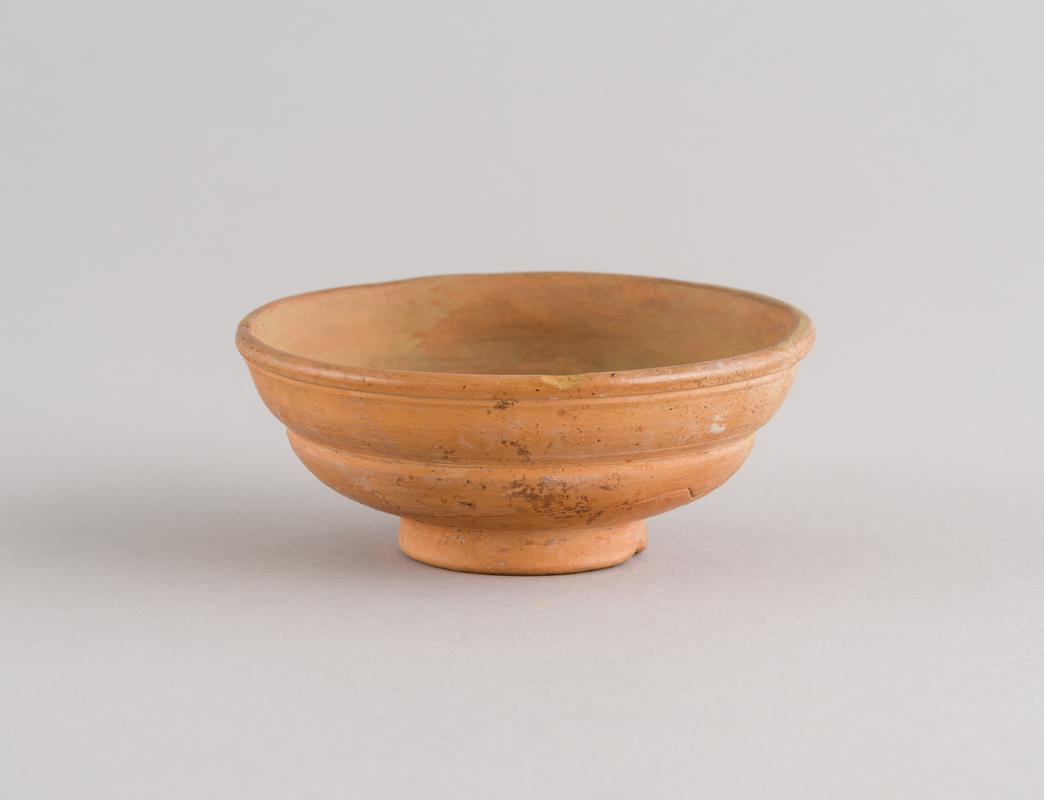 Roman pottery cup, imitating samian