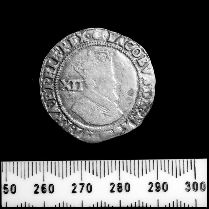 Tregwynt Hoard - James I silver shilling