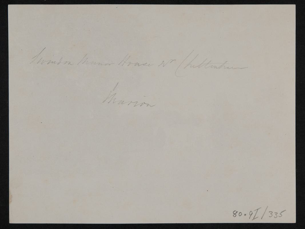 Swindon, near Cheltenham, photograph