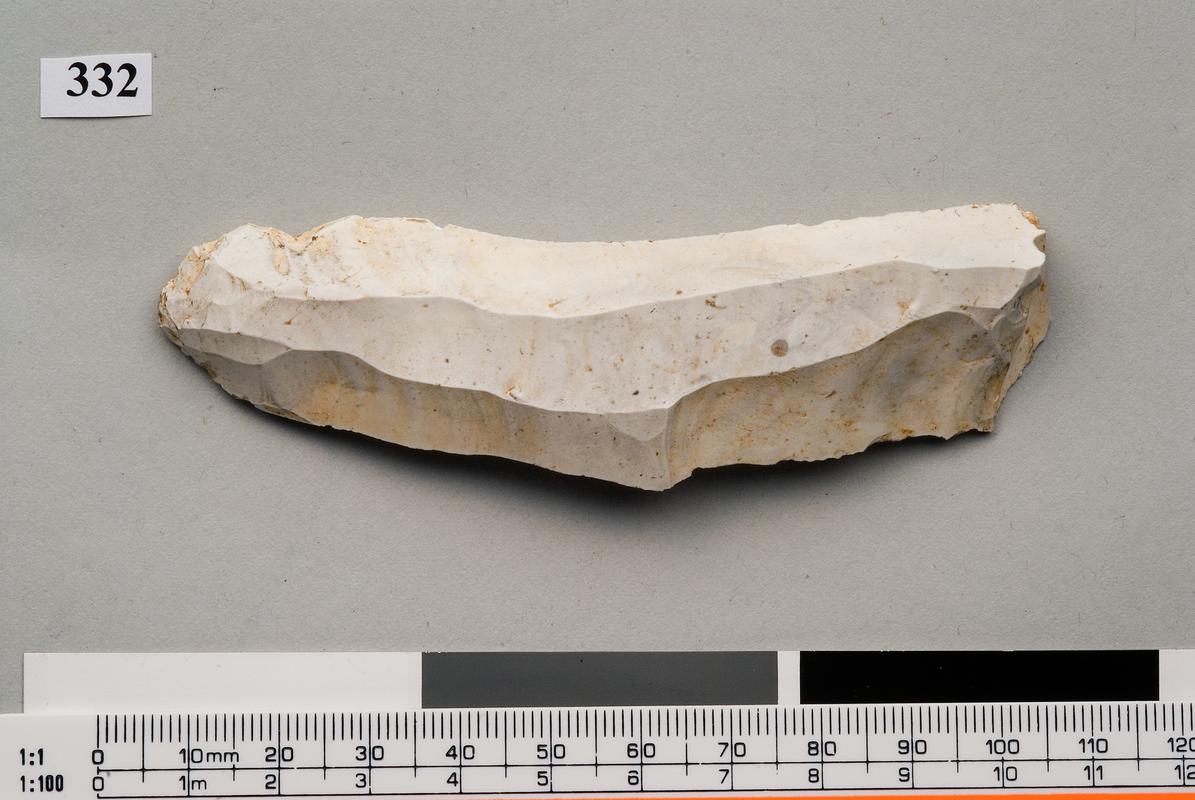 Upper Palaeolithic flint blade