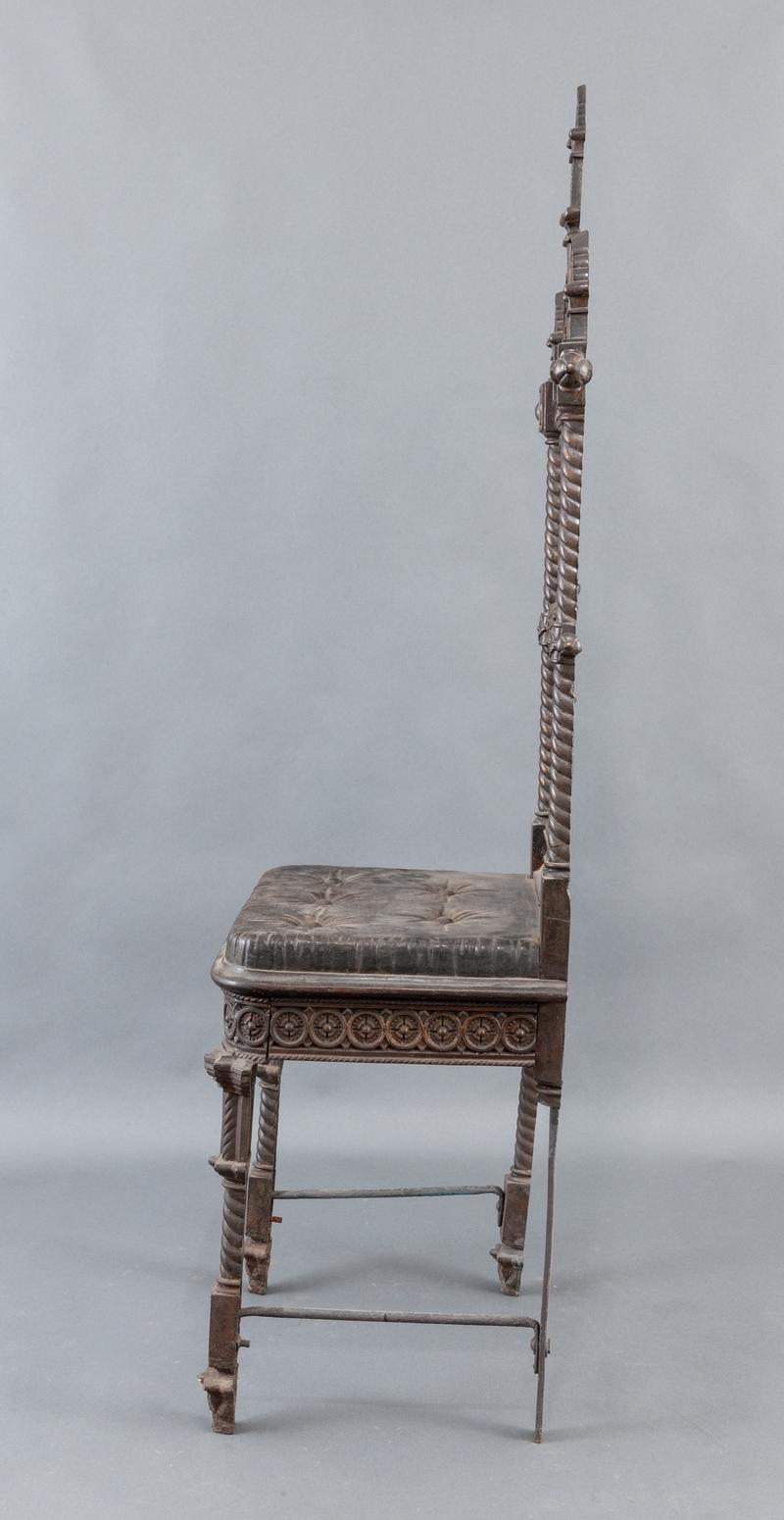 Cast iron chair