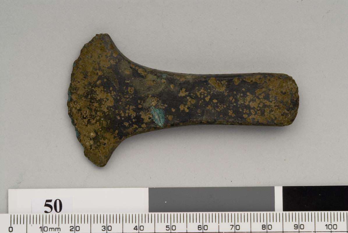 Developed flat axe (bronze)