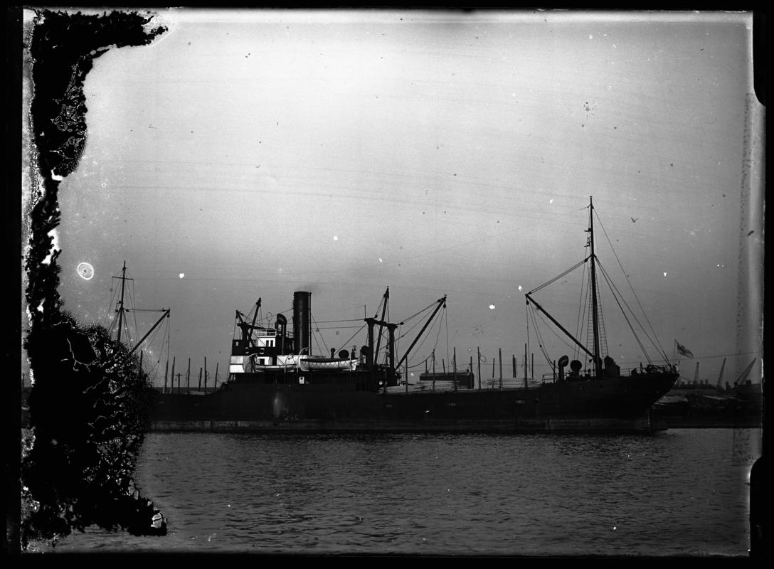 S.S. ADVANCE, glass negative