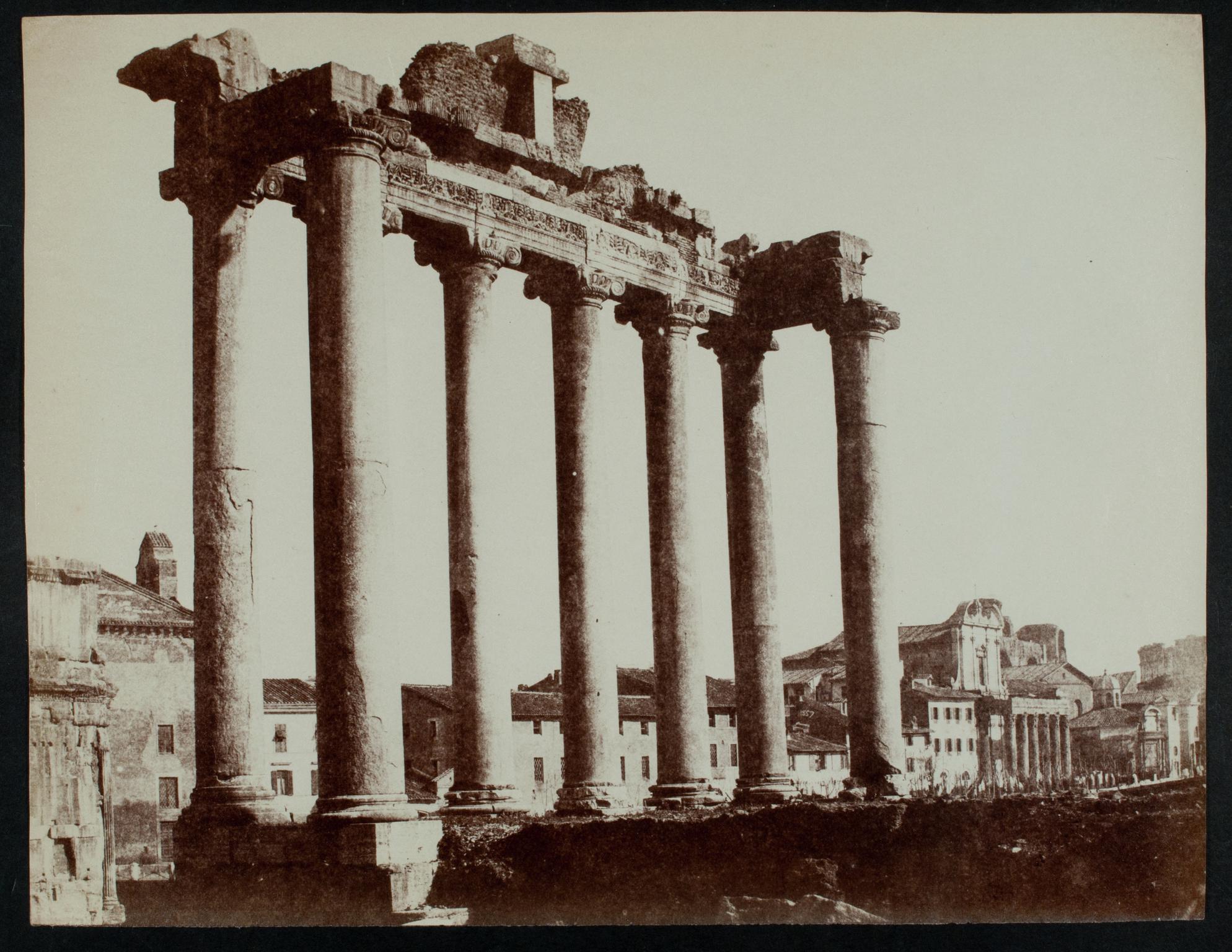 Forum at Rome, photograph